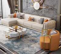 Fauteuil de salon moderne en tissu, fauteuil pivotant en velours avec cadre en métal doré de luxe pour ensemble de meubles de salon
