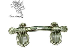 Poignées de cercueil en plastique ABS de style américain H9001, barre pivotante, quincaillerie de cercueil, accessoires de cercueil, fournisseur en gros de fournitures funéraires - Product Image 4