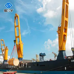 Tàu nổi cụ nền tảng Marine boong cần cẩu 10ton