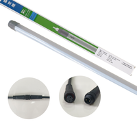 Nouvel éclairage LED tubulaire pour porcherie/poulailler HTL T8/T10/T12, IP67 étanche, résistant à la corrosion, sans scintillement, 220V