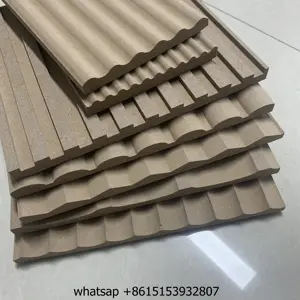 3D CNC MDF панели, стеновая панель для фрезерного станка HDF 2,44x1,22, со скидкой, MDF стены, мебельная панель, облицовочная доска для стен