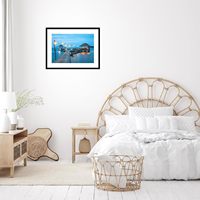JCJMY Juego de 4 Marcos de Fotos Verticales Ligeros de 16x22 con 4 Paspartús (12x18 y 16x22) para Colgar en la Pared, Plexiglás, Paquete de 4, Negro