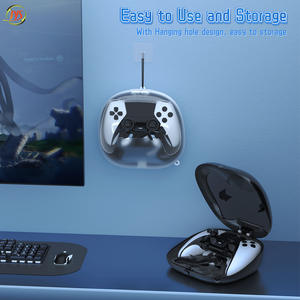 Carcasa Rígida Transparente de Cristal JYS-NS2311 para Switch 2, Funda Protectora de <span class=keywords><strong>PC</strong></span> para Controles Joy-Con Izquierdo y Derecho con Soporte para Tarjetas de Juego - Product Image 5