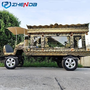 Best Quality Horse-Drawn Funeral Carriage Special Transportation for Carrying Coffin Elegant Horse-Drawn Hearse - Product Image 1