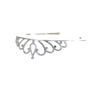 Tiare de mariée en strass pour cérémonie de majoration des 18 ans, accessoires de cheveux pour filles, bijoux de mode raffinés, thème Princesse d'anniversaire - Product Image 5