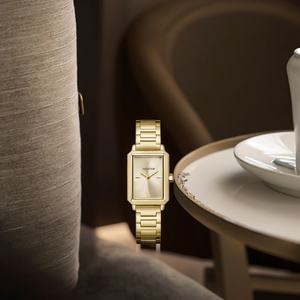 Reloj Clásico de Alta Calidad para Mujer, Correa de Acero Inoxidable, Reloj de Cuarzo de Lujo, Estilo Ejecutivo y de Moda - Product Image 4