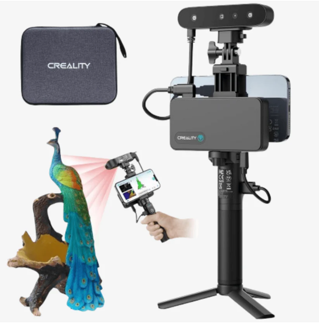Handheld CR Scan Ferret Pro 3D Scanner Industrial New Portable High-Precision Reverse Modeling Sculpture Face Stone Body
