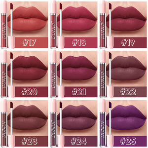 Fashionable and Useful Matte <b>Lipstick</b> with Different Colors Non-stick Cup and Waterproof Suitable for Lip Beauty - Product Image 6