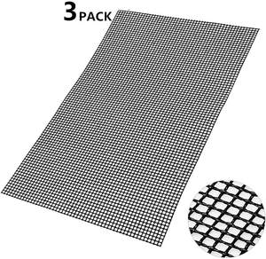 Tapis <span class=keywords><strong>de</strong></span> <span class=keywords><strong>cuisson</strong></span> en maille antiadhésive en PTFE à double trame pour <span class=keywords><strong>barbecue</strong></span> et four, facile à nettoyer - Product Image 1