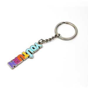 Personalized Custom Metal Cartoon Keychains for Exclusive Festival & Event Gifts