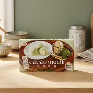 Factory Direct Supply ROYAL FAMILY <b>Snack</b> 80G*24Boxes/Ctn Unique Cacao Matcha Dessert Supplies Mochi with 1 Year Warranty Taiwan - Product Image 2