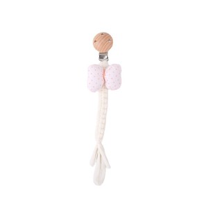 Cadena antipérdida de silicona con lazo de tela floral original transfronteriza para chupete, accesorio para bebé - Product Image 5