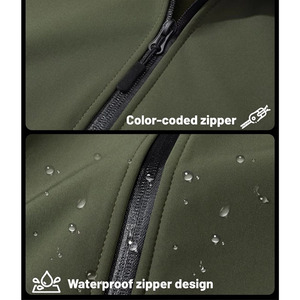 Soft Shell Jacket Windproof Fashion Custom Racing Jacket Sports Custom Windbreaker Jacket For <strong>Men</strong> - Product Image 6