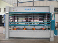 Machine de revêtement de stratification de placage Machine de presse à chaud multicouche avec certifications CE pour la production de contreplaqué de porte