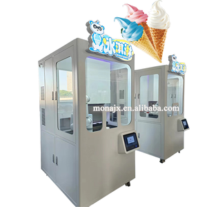 Vente sans pilote Self Service Distributeur Automatique de Crème Glacée 15s Fabrication Rapide de Crème Glacée Robot Machine à Crème Glacée Automatique - Product Image 6