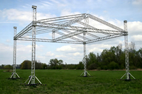 Plateforme de scène mobile en aluminium à hauteur réglable, fabriquée en usine, pour événements, mariages, hôtels, concerts, expositions