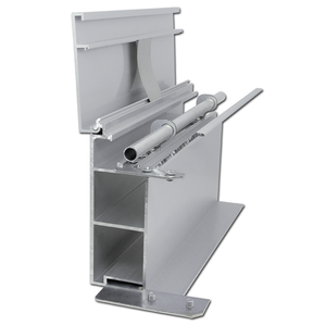 <span class=keywords><strong>120</strong></span>*75mm enduit bannière Textile mural extérieur grande publicité boîte à lumière Snap cadre signe conseil profil en aluminium - Product Image 4