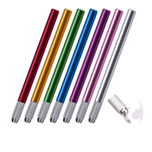 Pluma manual multicolor para microblading con mango para PMU, delineador de labios y bordado de cejas - Product Image 2
