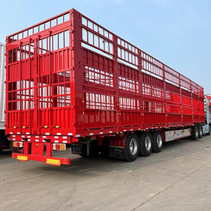 Nouvelle semi-remorque porte-conteneurs à clôture en acier 3 essieux 5-10 tonnes 12R22.5 pour camions, modèle 2026, à vendre - Product Image 6