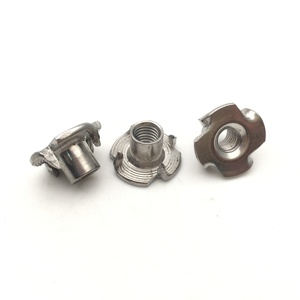 Tuerca <span class=keywords><strong>de</strong></span> Cuatro Puntas <span class=keywords><strong>de</strong></span> Acero Inoxidable 304 M4 M5 M6 M8 DIN1624 para Muebles <span class=keywords><strong>de</strong></span> Madera y Chapa Metálica - Product Image 6