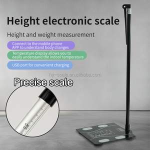 Báscula Corporal con Medición de Grasa y Altura GYS-831, Capacidad 180 kg, 190 cm, Precio de Fábrica - Product Image 4