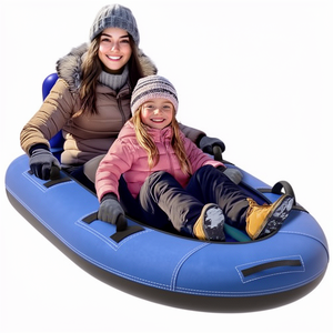 <span class=keywords><strong>Luge</strong></span> gonflable en toile premium pour <span class=keywords><strong>2</strong></span> personnes, poignées renforcées robustes, pour enfants et <span class=keywords><strong>adultes</strong></span>, jouet d'hiver pour l'extérieur, cadeau - Product Image 1