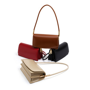 Borse a tracolla piccole da <span class=keywords><strong>donna</strong></span> 2024 all'ingrosso personalizzate alla moda Vintage in vera pelle - Product Image 4
