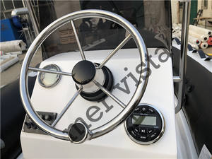 Gran oferta, barco inflable de Pvc de 16 pies y 1,2mm con volante y motor fuera de borda de 40-80HP para diversión familiar - Product Image 4