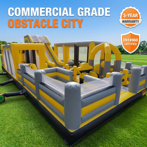 Ciudad <span class=keywords><strong>de</strong></span> Obstáculos Inflable <span class=keywords><strong>de</strong></span> PVC <span class=keywords><strong>de</strong></span> Grado Comercial, Pista <span class=keywords><strong>de</strong></span> Desafíos Modular Interactiva para Eventos Corporativos y Formación <span class=keywords><strong>de</strong></span> Equipos EN14960 - Product Image 1