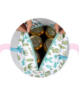 <b>Insulated</b> <b>Lunch</b> Food <b>Box</b> Bags for Kids Zipper Cute Waterproof Thermal Picnic Tote <b>Lunch</b> Bag Handbag - Product Image 4