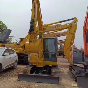 รถขุดมือสอง Komatsu PC56 ปี 2023 ขายดี พร้อมมอเตอร์เกียร์บ็อกซ์และชิ้นส่วนปั๊มสำหรับงานดินดิบ - Product Image 5