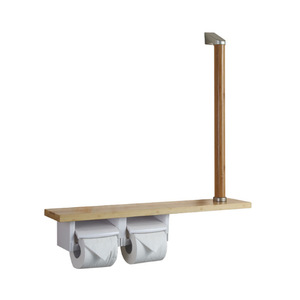 Bathroom toilet <b>paper</b> holder, hotel double <b>tissue</b> holder, multi-functional mobile phone holder, factory direct sales. - Product Image 1