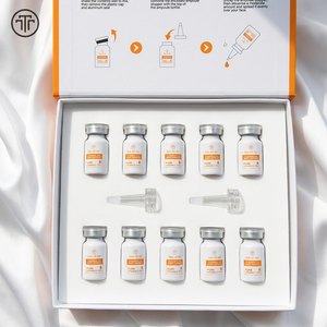 Cosmético Coreano Iluminador Antiarrugas para el Cuidado de la Piel, VITAMINA C 15%, Retinol Tom Tit Tot Placenta V15, Ampolla Brillante - Product Image 1