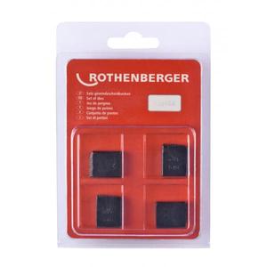ROTHENBERGER - 070919X Mandíbulas de corte NPT (4 piezas)-EAN 4004625709191 ROSCADO Y RANURADO - Product Image 1