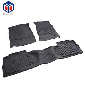 3 tấm thảm lót sàn xe TPE trước & sau dành cho xe Chevrolet Silverado <span class=keywords><strong>Extended</strong></span> <span class=keywords><strong>Cab</strong></span> và <span class=keywords><strong>GMC</strong></span> Sierra <span class=keywords><strong>Extended</strong></span> <span class=keywords><strong>Cab</strong></span> đời 2014-2018 - Product Image 6