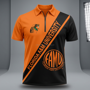 มหาวิทยาลัยฟลอริด้า เอเอ็ม ยูนิเวอร์ซิตี้ (FAMU) เสื้อถักวินเทจ HBCU ระบายอากาศได้ดี สำหรับทุกเพศ ผลิตจากโพลีเอสเตอร์ 100% - Product Image 3