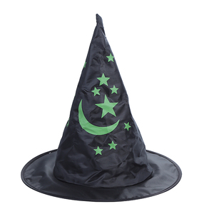 Venta caliente Original Factory BSCI Audit Halloween Spider Net Printing Glow Witch Hat Decoraciones <span class=keywords><strong>para</strong></span> fiestas infantiles - Product Image 2