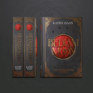 Custom Premium Thick Hardcover <b>Book</b> Printing Spot UV Gold Foil Sprayed Edges Luxury Fantasy Novel Omnibus Factory - Product Image 2