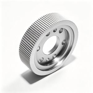 Poulie de distribution synchrone GT2 20/60 dents, alvéole 8mm, aluminium, longueur 200mm, largeur 6mm, personnalisable OEM, accessoire pour imprimante 3D - Product Image 1