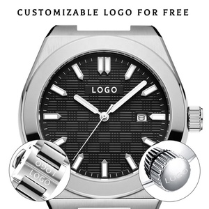 Nouvelle conception de montre mécanique à remontage automatique, fabrication chinoise, logo personnalisé, unisexe, avec calendrier - Product Image 3