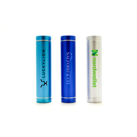Power Bank Silinder Portabel Mini USB Pengisi Daya Eksternal Ponsel Bahan Aluminium Alloy 3500mAh Power Bank Darurat untuk Smartphone