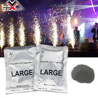 Recharge de poudre de titane 200g pour machine à étincelles froides 600W pour spectacle d'étincelles de mariage