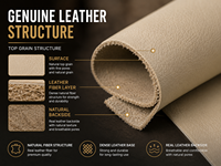 Cuir de vachette pleine fleur de qualité supérieure pour sièges de voiture, cuir Nappa souple pour sellerie intérieure, couleurs personnalisées OEM