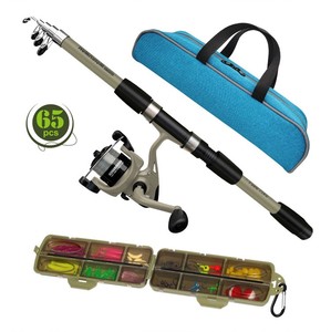 Cadeaux <span class=keywords><strong>de</strong></span> noël 1.2m 1.5m enfants et adolescents Sports <span class=keywords><strong>de</strong></span> plein air coulée télescopique canne à <span class=keywords><strong>pêche</strong></span> moulinet Combo Kit <span class=keywords><strong>ensemble</strong></span> - Product Image 3