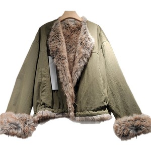 Abrigo de algodón corto para <span class=keywords><strong>mujer</strong></span>, estilo <span class=keywords><strong>Mao</strong></span>, elegante y casual, nueva moda Invierno 2026 - Product Image 5