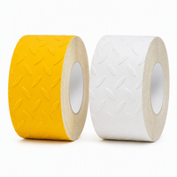 Ruban adhésif acrylique jaune imperméable haute résistance pour marquage routier réfléchissant de sécurité