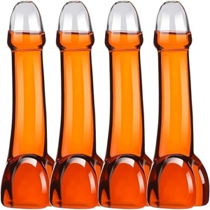 Bachelor Party Night Club Fournitures Willy Pénis Forme Verre Vin Tasses Cocktail Verres en Vente - Product Image 1