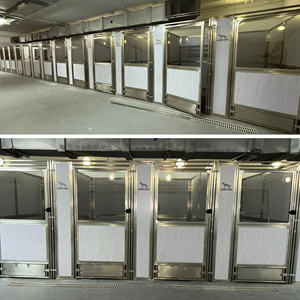 Caseta de perro resistente anticolisión/antiimpacto personalizable de varios materiales de fibra de vidrio/PVC/HDPE - Product Image 1