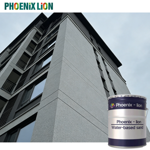 Phoenix Lion Außenwandfarbe Flüssige Wasserdichte Sand-in-Wasser Beschichtung Mehrfarbig Erzeugt Realistische Kunststein-Textur <span class=keywords><strong>Spray</strong></span> - Product Image 2