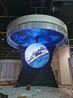 Pantalla LED Esférica Personalizada para Interiores y Exteriores P1 P2 P2.5 P3 P4, Pantalla LED en Forma de Globo Terráqueo con Múltiples Diámetros